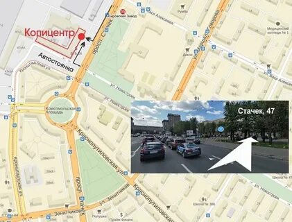 Карта спб стачек