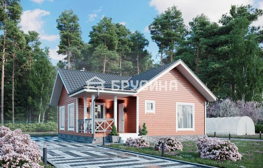 Великий Гетсби" Дом для постоянного проживания 12,7 на 7,2 купить домокомплект о