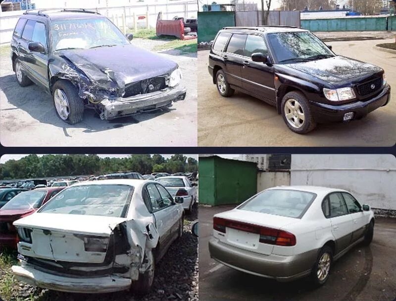 Фото авто до и после