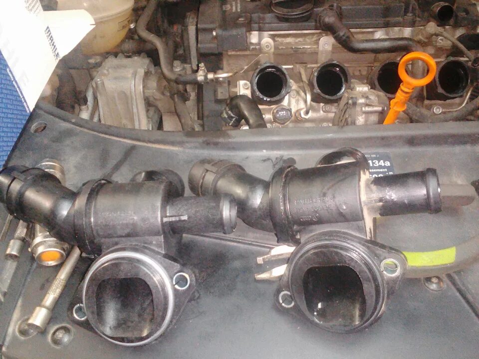 Термостат volkswagen passat b6. 8. Термостат passat b6 fsi 2. 6. 0 fsi.