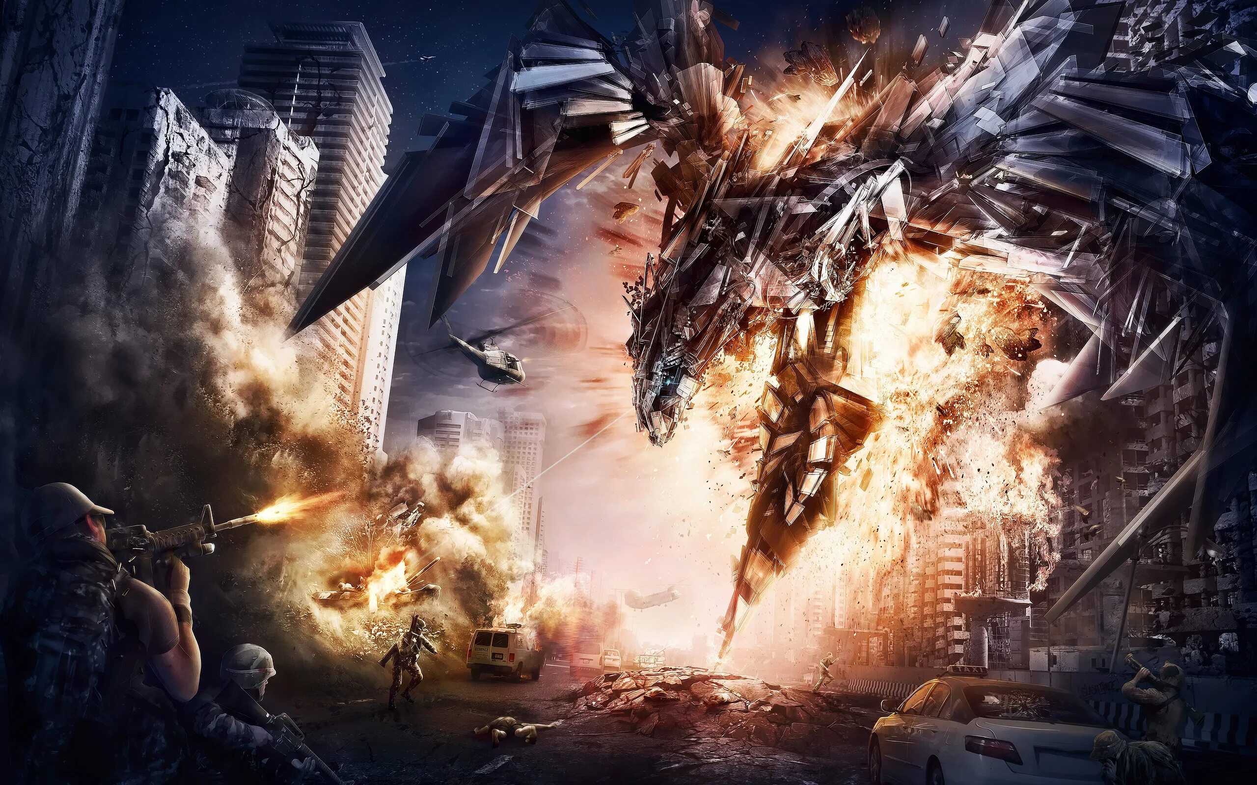 Transformers 4. Картинки фантастика. Фантастические обои на рабочий стол. Трансформеры фон.