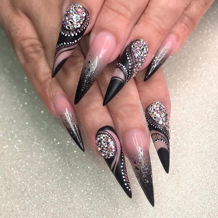 60+ Best Stiletto Nails Designs Trendy for 2020 Stiletto nails designs, Beautifu