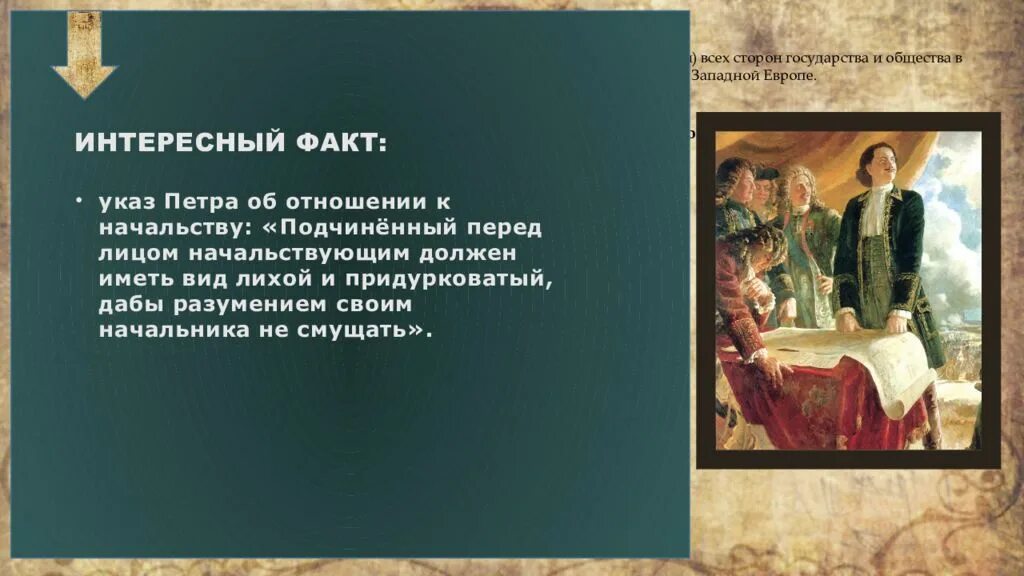 Перед лицом начальствующим. Подчинённый перед лицом начальствующим. Указ подчиненный перед лицом начальствующим должен. Указ петра о подчиненных