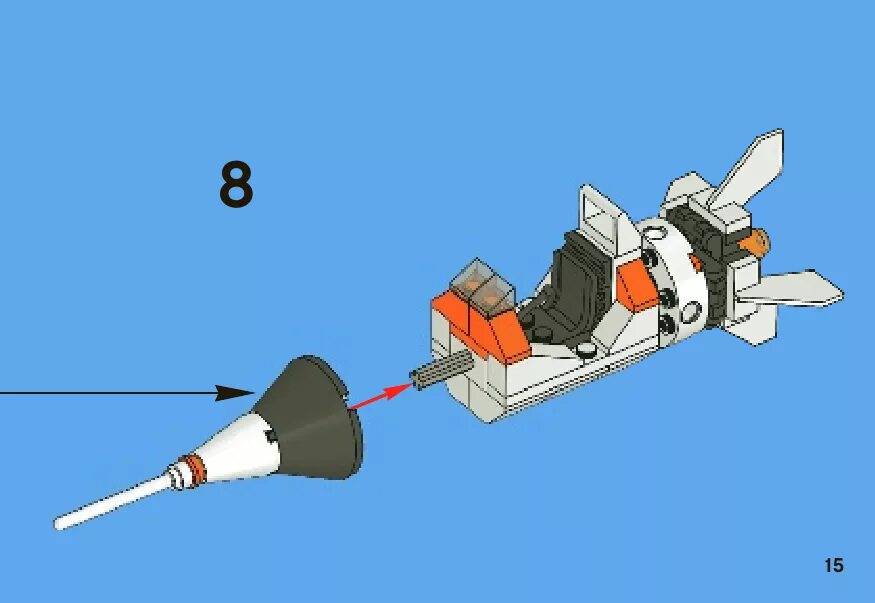 Лего ракета инструкция по сборке Lego City Космодром Инструкция по эксплуатации онлайн 22/24 156518