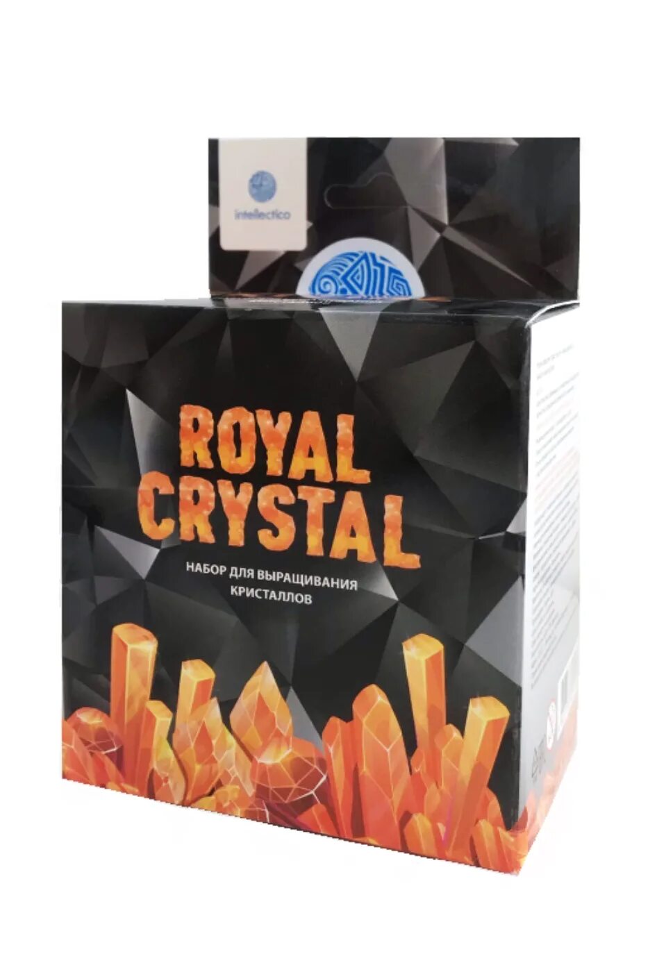 Crystal royal. Научно-познавательный набор для проведения опытов "Royal Crystal" 513. Научно-познавательный набор для проведения опытов "Royal Crystal", арт.517. Intellectico Royal Crystal. Набор для выращивания кристаллов.