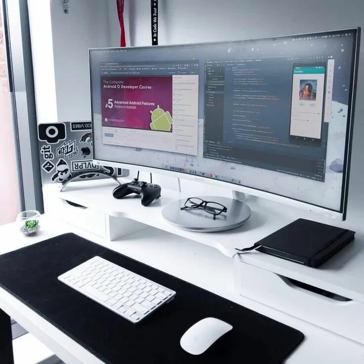 Работа setup. Дизайн интерьера для компов. workspace setup. graphic designer workspace. graphic design workspace.