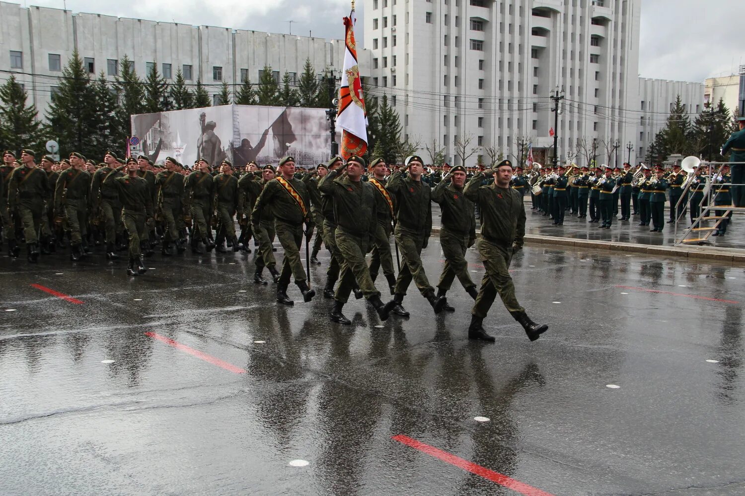 Парад в хабаровске. Парад в Хабаровске 2023. Парад в Хабаровске 2023 9 мая. Парад Хабаровск 2023 25 полк. Парад Победы 2023.