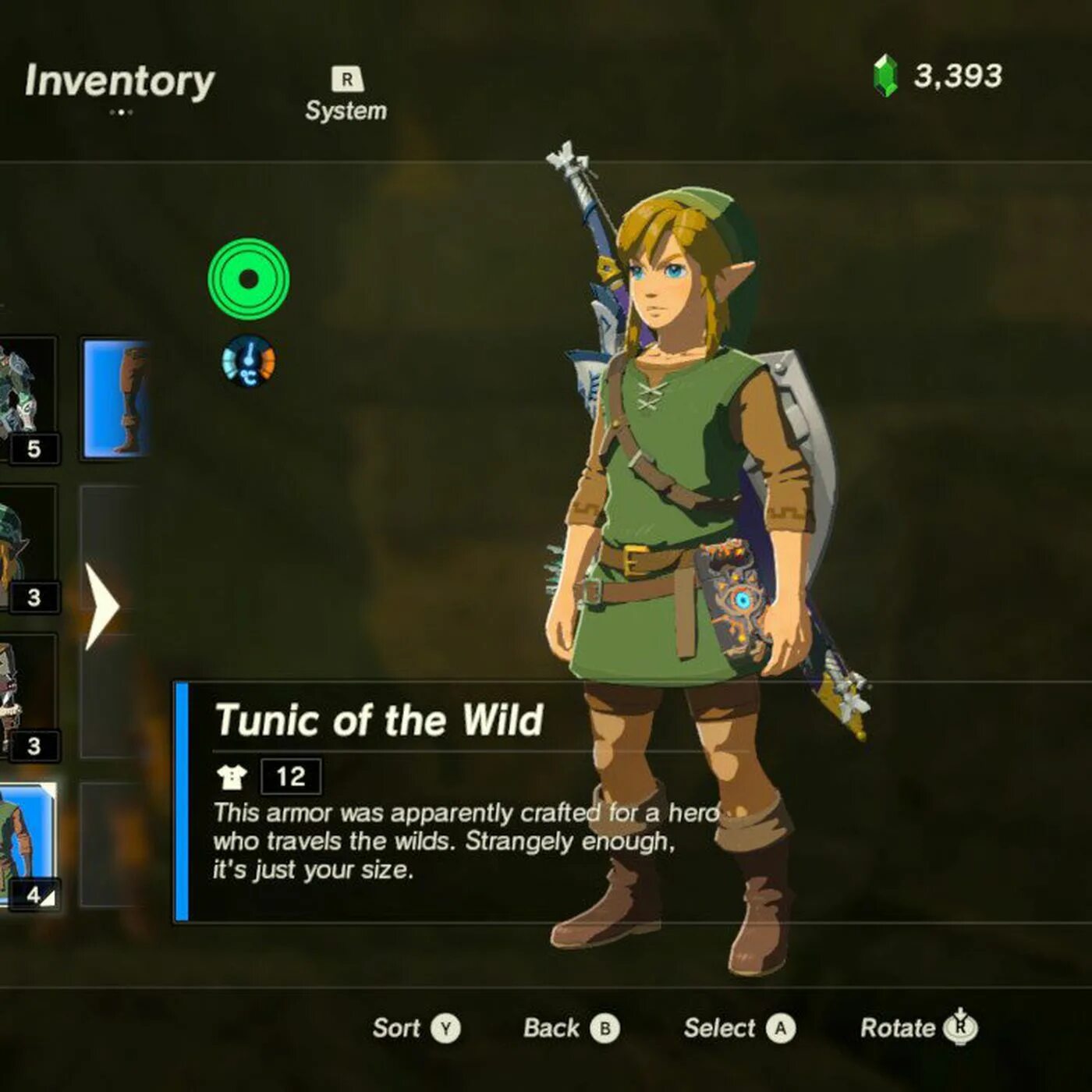 Как настраивать the legend of zelda. Мастер Сворд Зельда. Рецепты Зельда. Зельда Интерфейс. Zelda Breath of the Wild рецепты.