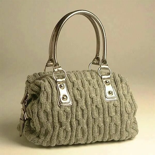 NzLbags Everyday Knitted Bag Shoulder Bag Handbag by NzLbags Borsa a maglia fai 