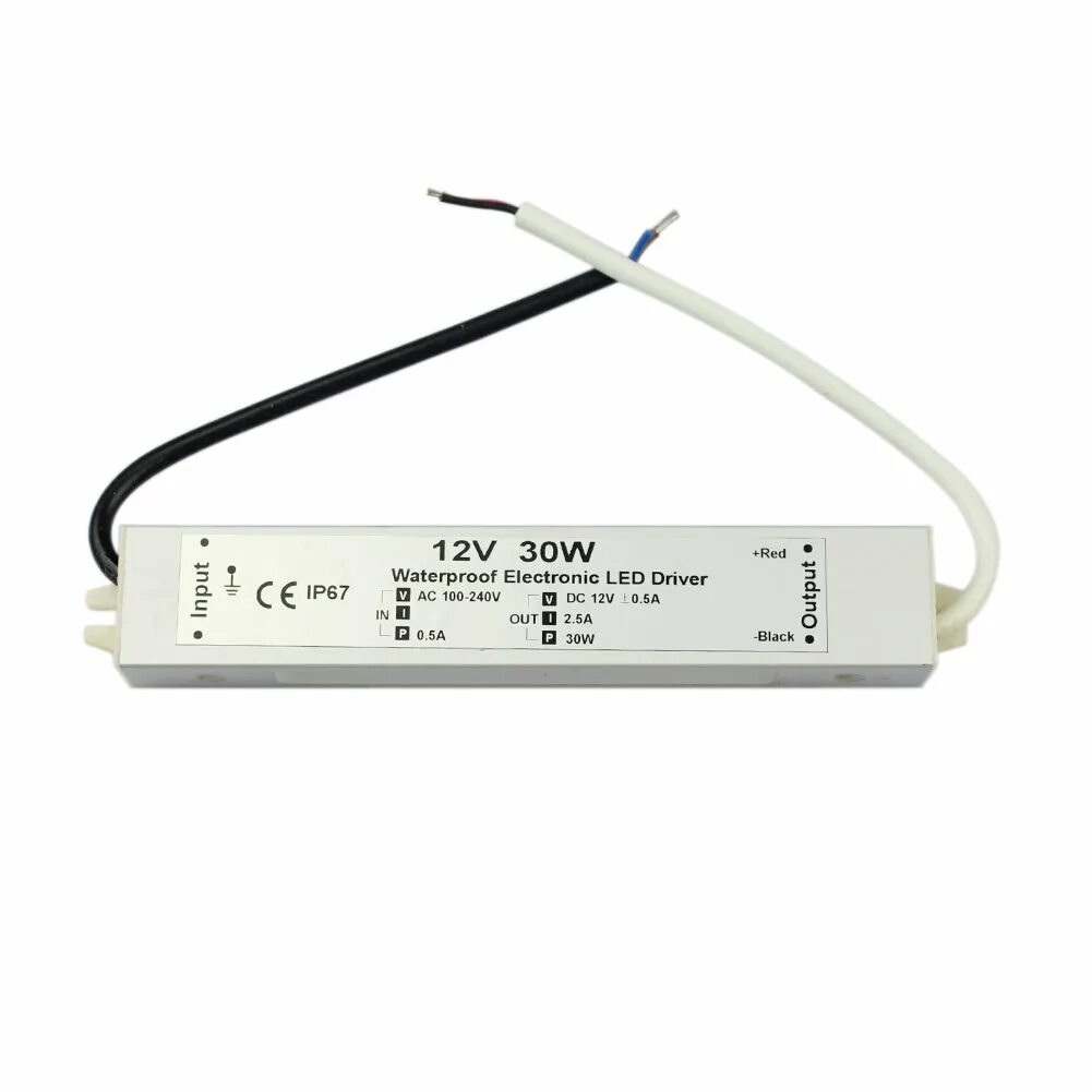 Блок питания led 12v/ 30w, ip67. Блок питания led Driver светодиодов. Драйвер светодиодный led 60w ip67 12v.