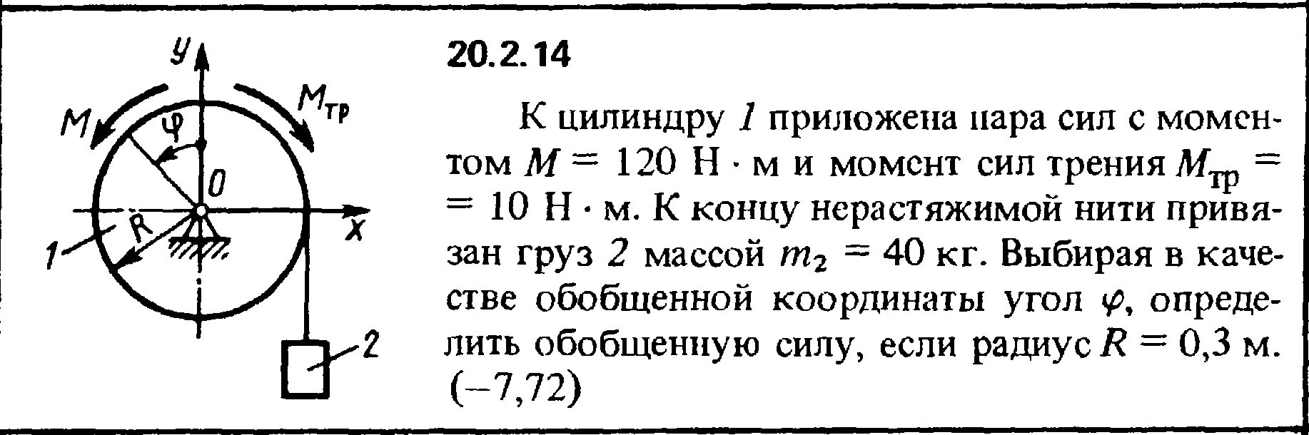 К валу приложена пара с моментом m=120 н. МТР – момент силы трения. К зубчатому колесу 1 приложен момент пары сил. Момент силы цилиндра. 120 н в кг