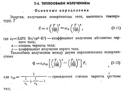Перенос тепла излучением