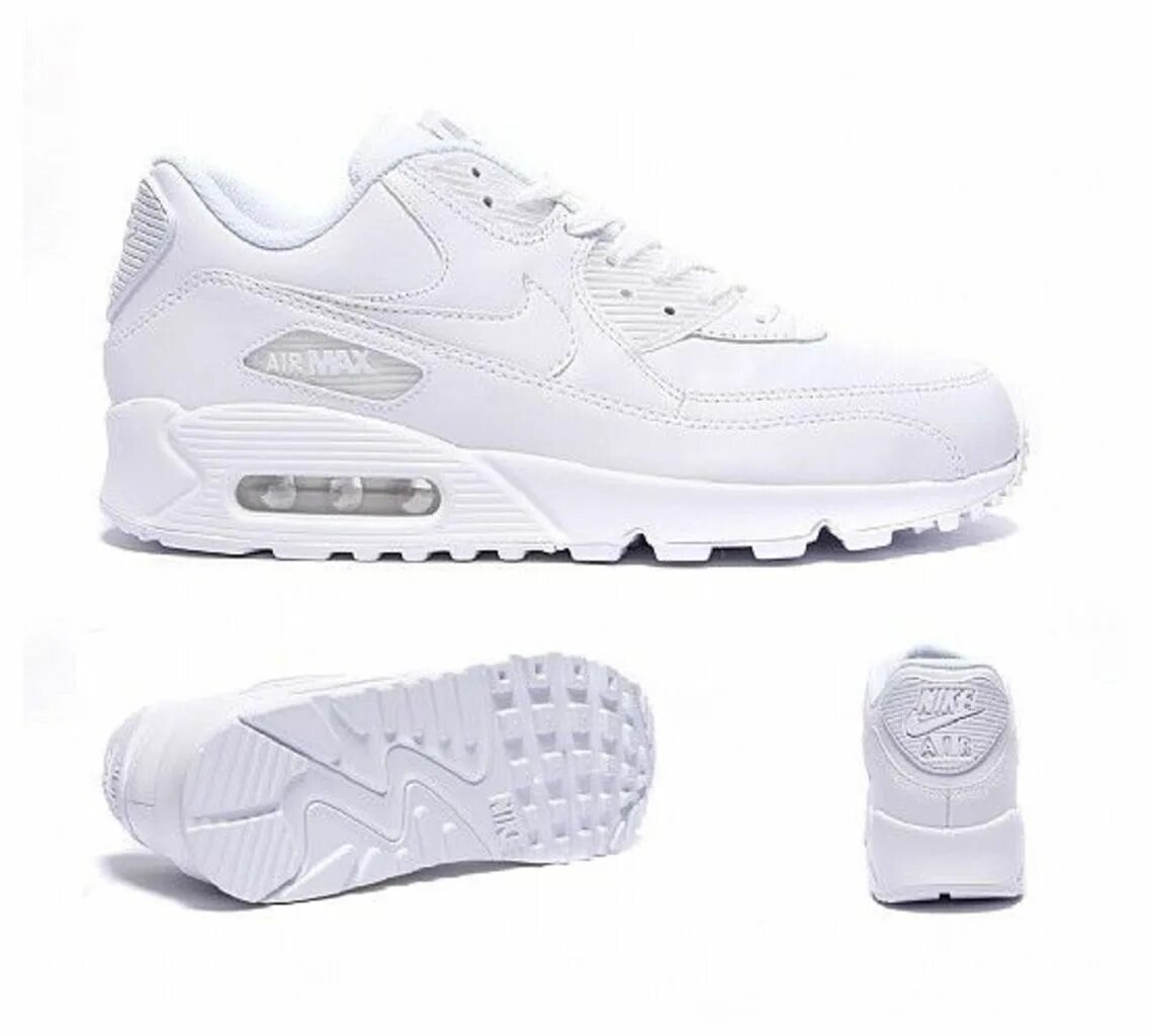 Nike Air Max 90 White. Nike Air Max 90 White женские. Nike Air Max 90 Leather White. Найк Эйр Макс 90 белые.