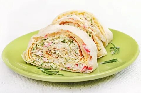 Лаваш с начинкой мясо