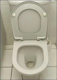 Вид унитаза снизу