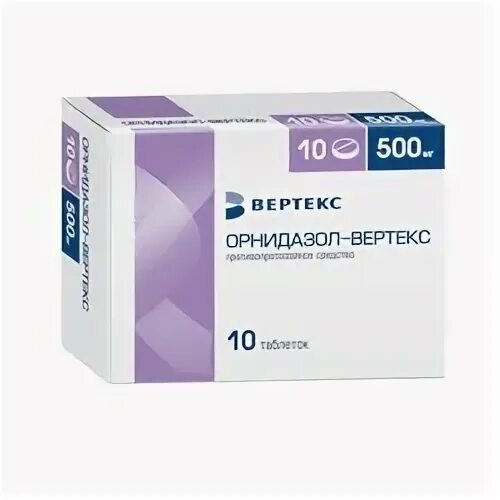 Орнидазол 500 от чего. Орнидазол 500 от чего