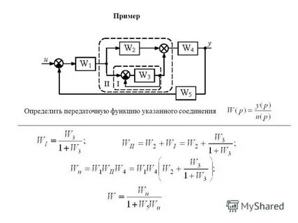 Определить передаточную функцию