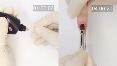 Видео урок наращивание на верхних формах