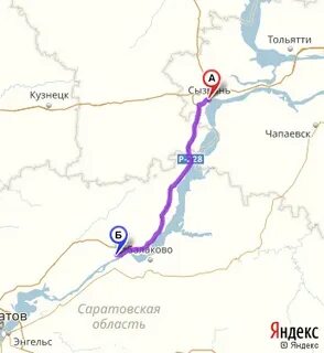 Маршрут вольск