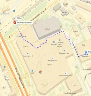 Метрополис какая станция