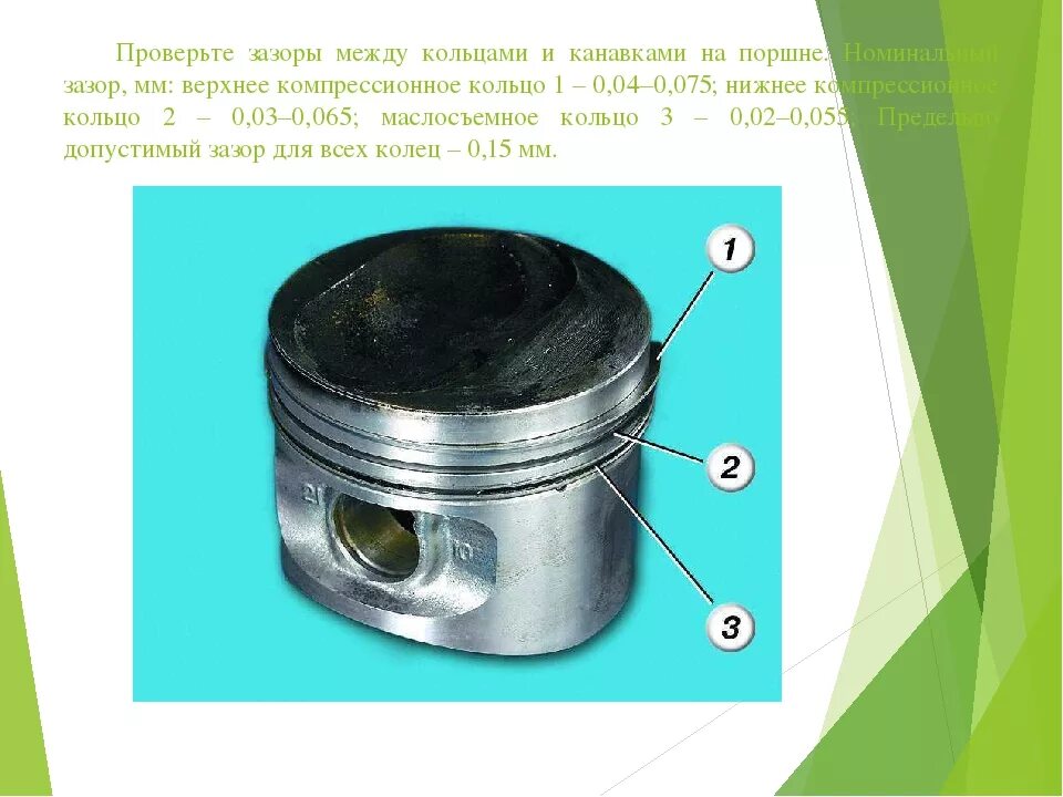 Как проверить поршень. Тепловой зазор поршневых колец ВАЗ 2110. Зазор на кольцах 2110 поршни. Поршневые кольца yd 25 тепловой зазор. Втулка пальца поршня ГАЗ 53.