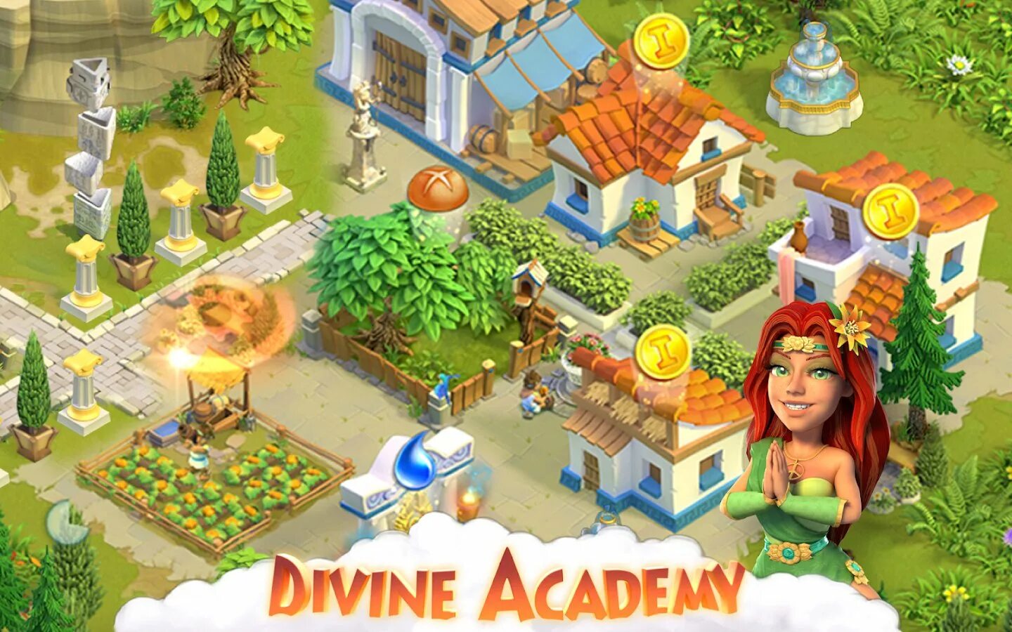 Divine academy. Академия богов игра. андроид divine academy: симулятор бога. академия всех богов мод.