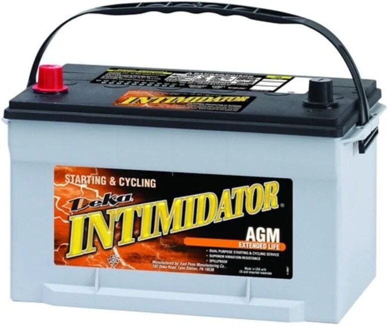 Аккумулятор agm прямой полярности. Intimidator agm аккумулятор deka. deka intimidator 8amu1r. agm 65a аккумулятор. аккумулятор автомобильный deka 9agm49 agm 100 ач.