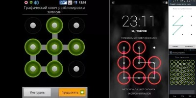 графический ключ варианты комбинаций