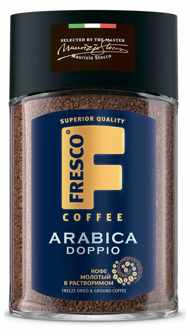 Кофе fresco. Кофе fresco doppio 100г. Fresco doppio кофе растворимый сублимированный 100г. Кофе fresco Arabica doppio. Кофе fresco Arabica Blend 100г.