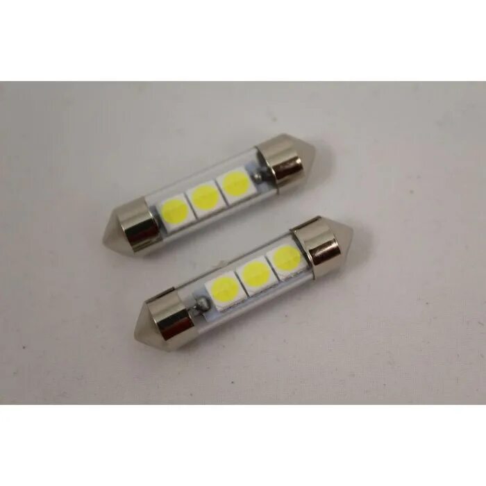 Светодиод c5w 12v sv8,5-36 (3smd,белый)100шт.уп "ДИАЛУЧ", , (200 шт). Софит.лампa c5w Маяк 39mm белый COB диод CL, 12v, SV8.5-8. Светодиод 12v c5w (3smd) t11x41-s8.5 белый 902351. Narva 18006 лампа! (C5w) 12v SV8.5 38мм светодиодная\.