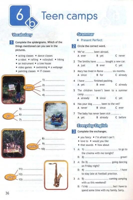 Английский 7 класс страница 36