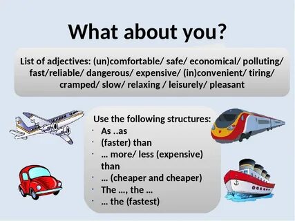 What are the ways of travelling