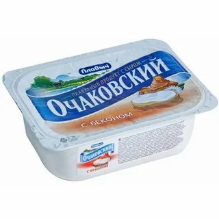 Плавленый сыр с беконом