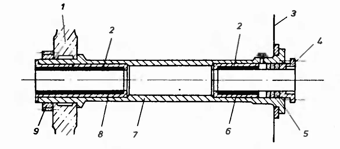 Валопровод. Чертеж судового валопровода. Схема судового дейдвудного устройства. Валопровод. Валопровод.