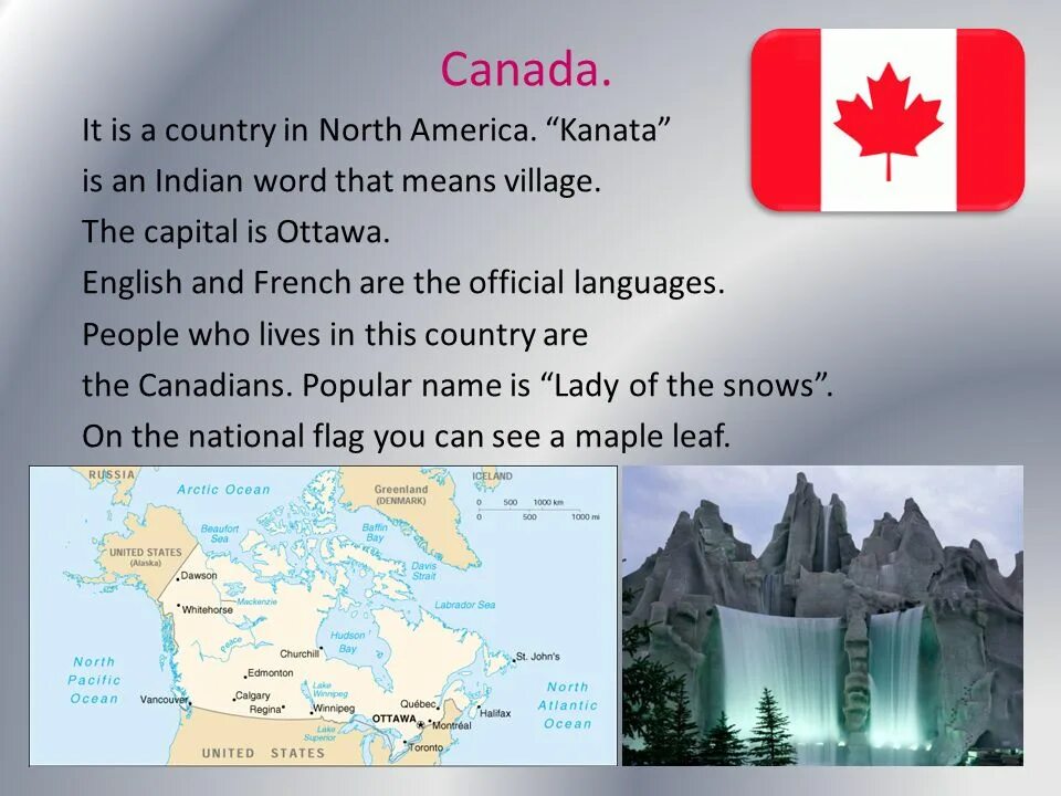 Read the names of the capitals