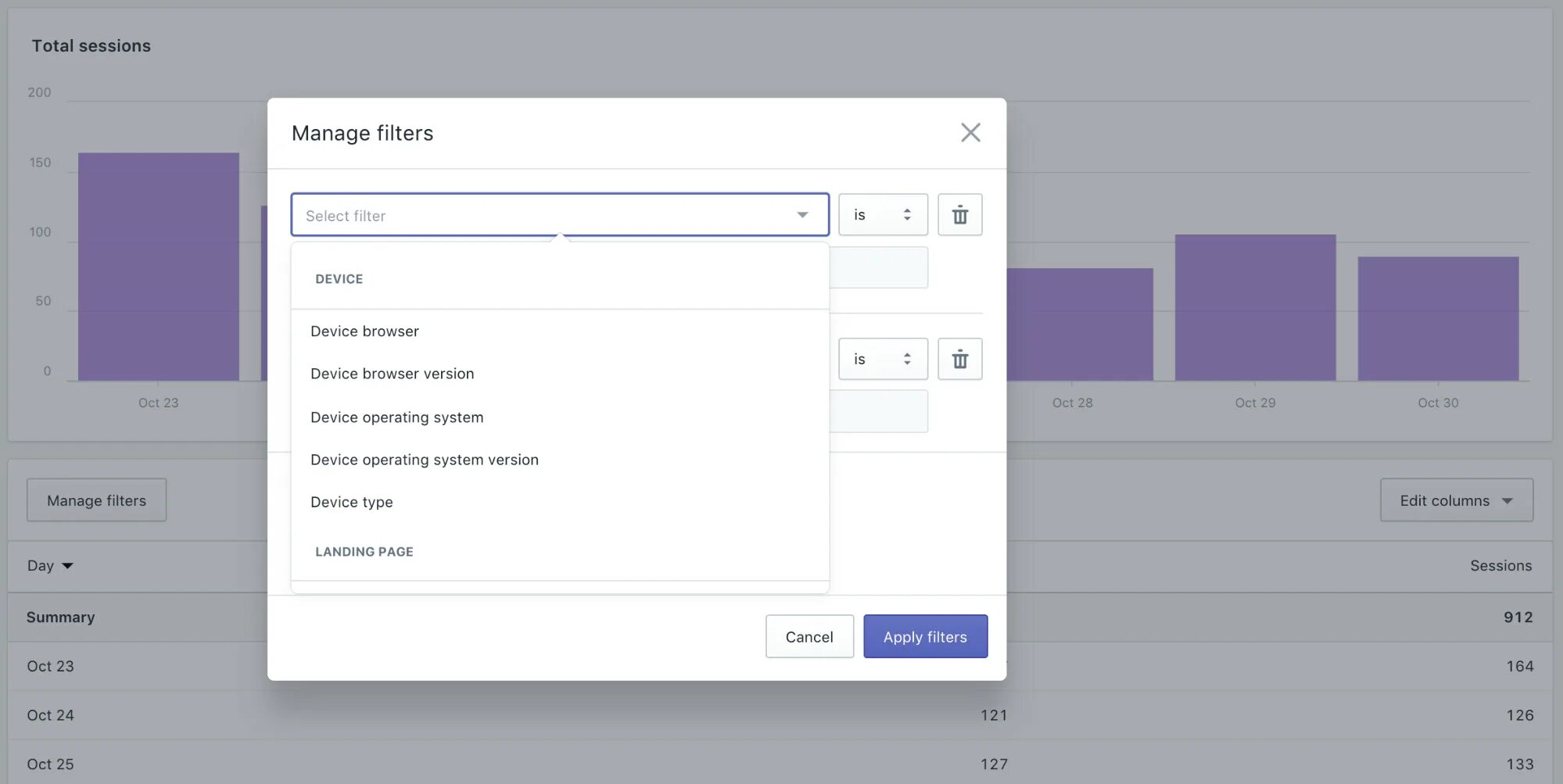 Device browser