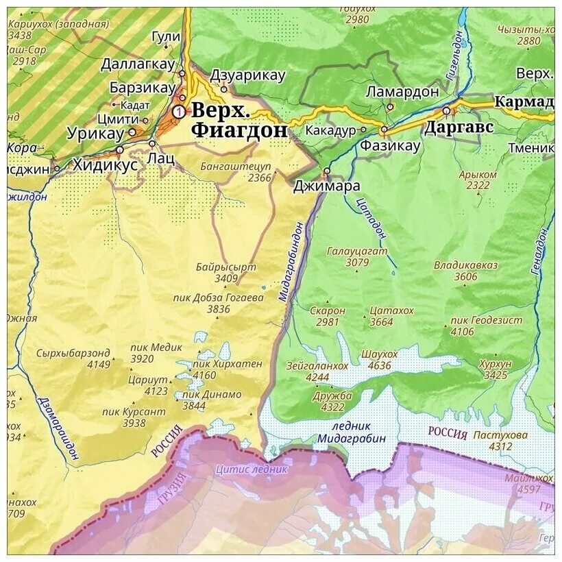 Где находится осетия на карте россии показать. Карта Республики Северная Осетия Алания. Республика Северная Осетия Алания на карте России. Северная Осетия-Алания на карте. Алания Осетия на карте.