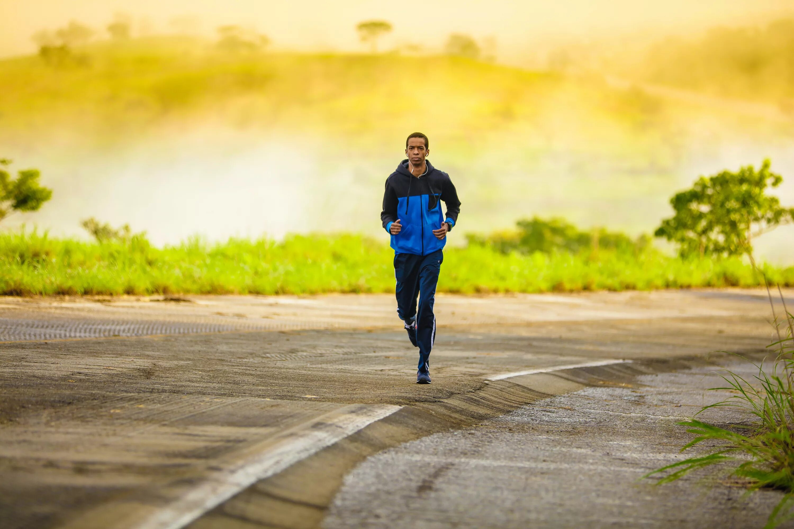 Run forward
