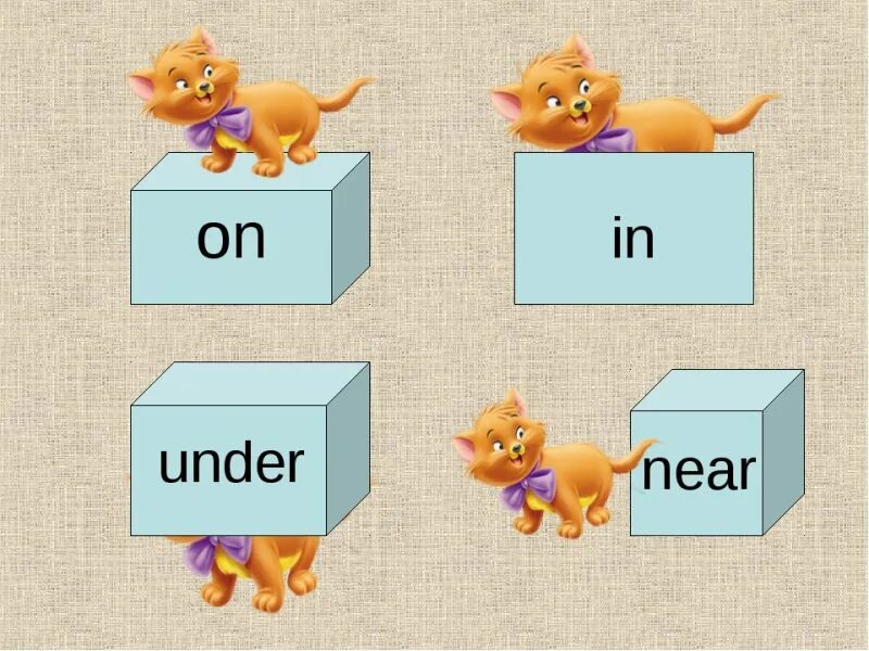 Preposition near. Предлоги in on under near. Предлоги in on under в английском языке. Предлоги на английском для детей. Предлоги on in under для детей.