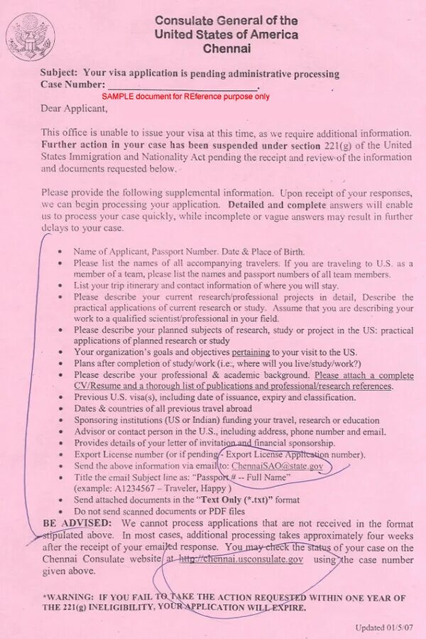 Example: us Consulate Business Invitation Letter. Scanned signed document Sample. Administrative procedure Act. Documents provided