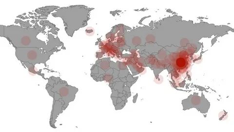 Распространение пандемии