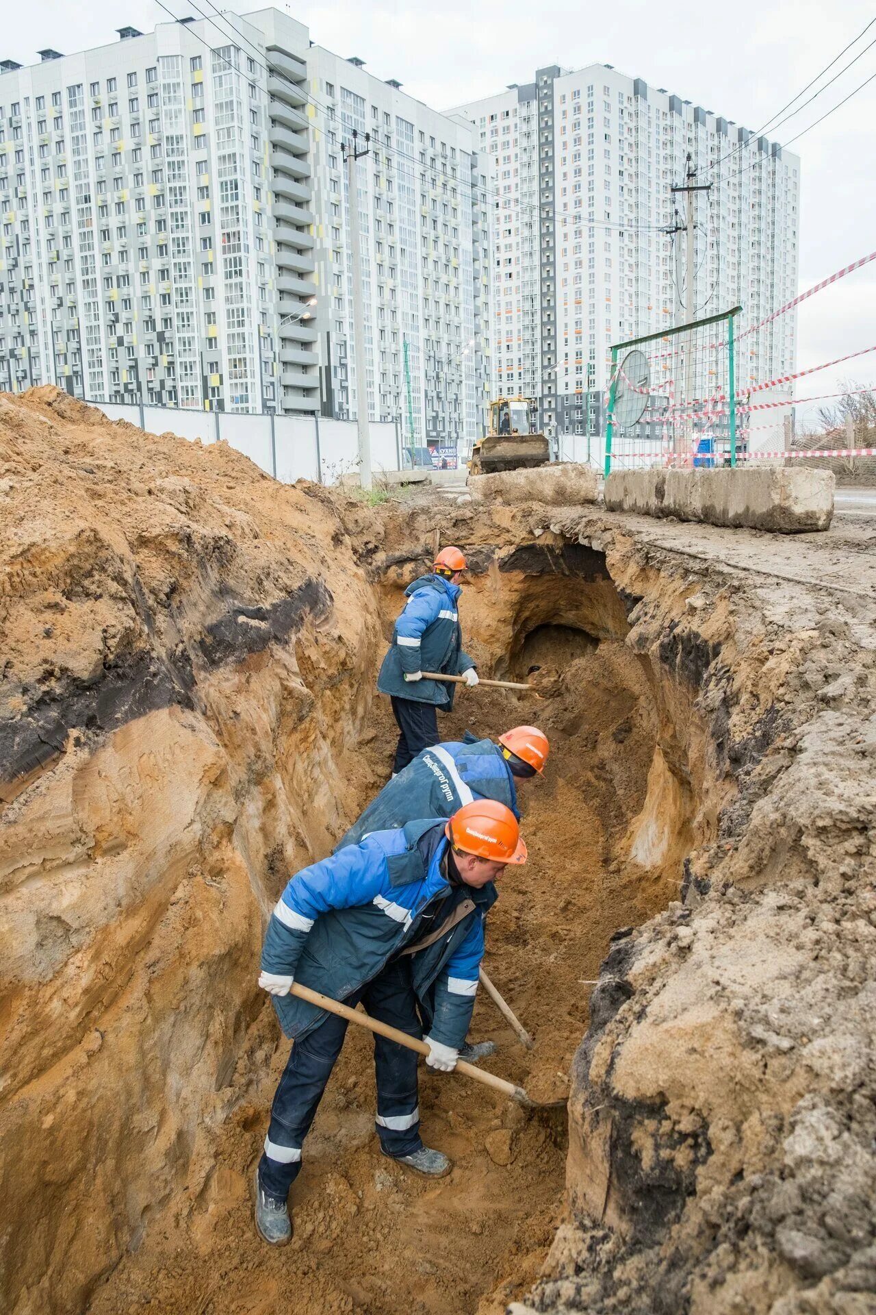 На этапе котлована спб