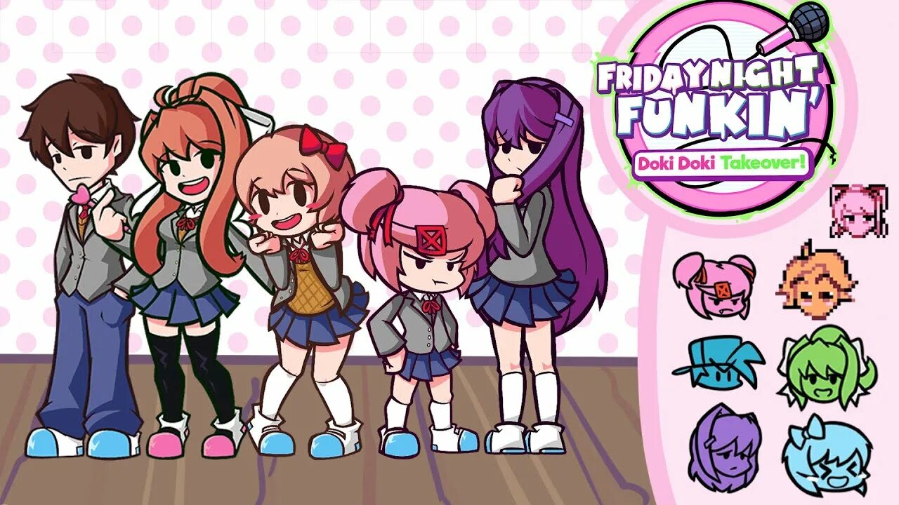 Doki doki! rainclouds. Моника доки доки фнф. Fnf doki doki takeover. Friday night funkin doki doki takeover. Friday night funkin доки доки литературный клуб.