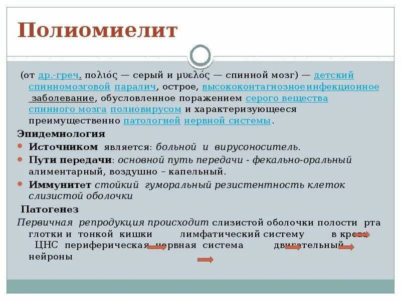 Центр полиомиелита