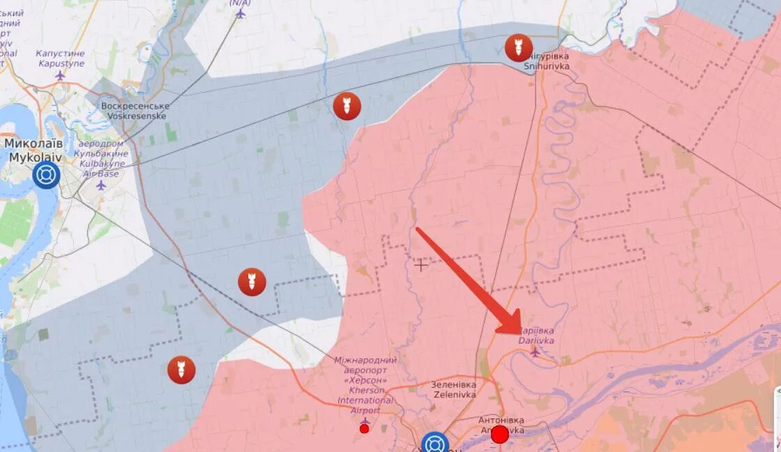 Лев берег днепра на карте. Херсонский мост на карте. Фронт в Херсонской области. Херсон на карте боевых действий. Карта отвода войск из Херсона.