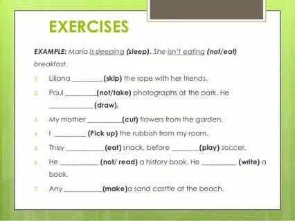 Exercise 1 example whose is the football