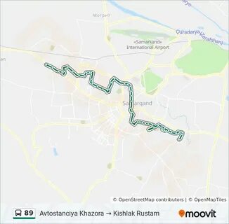 89 автобус казань остановки на карте
