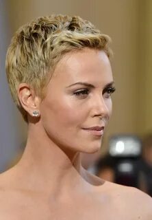 Short Hairstyles Lookbook: Charlize Theron wearing Pixie (51