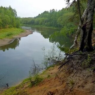 Все ребята высыпали на реку