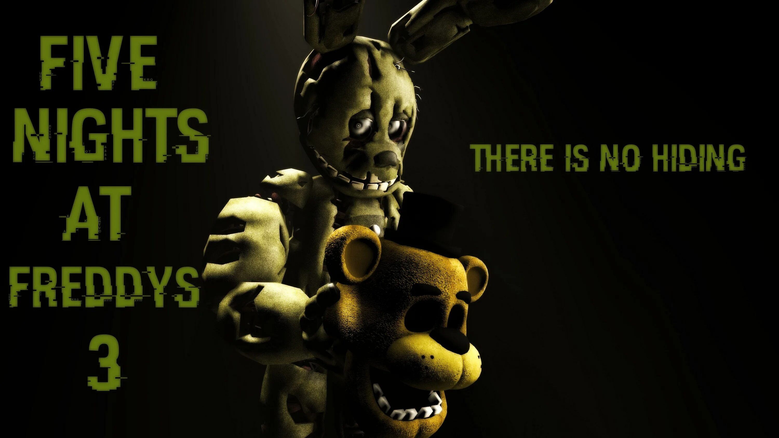 Фнаф 3 на телефон. Five Nights at Freddy's 3 Фредди. СПРИНГТРАП обои. Обои ФНАФ СПРИНГТРАП.